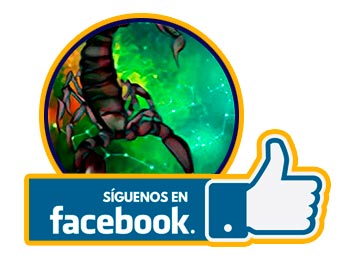 Escorpio - siguenos en facebook